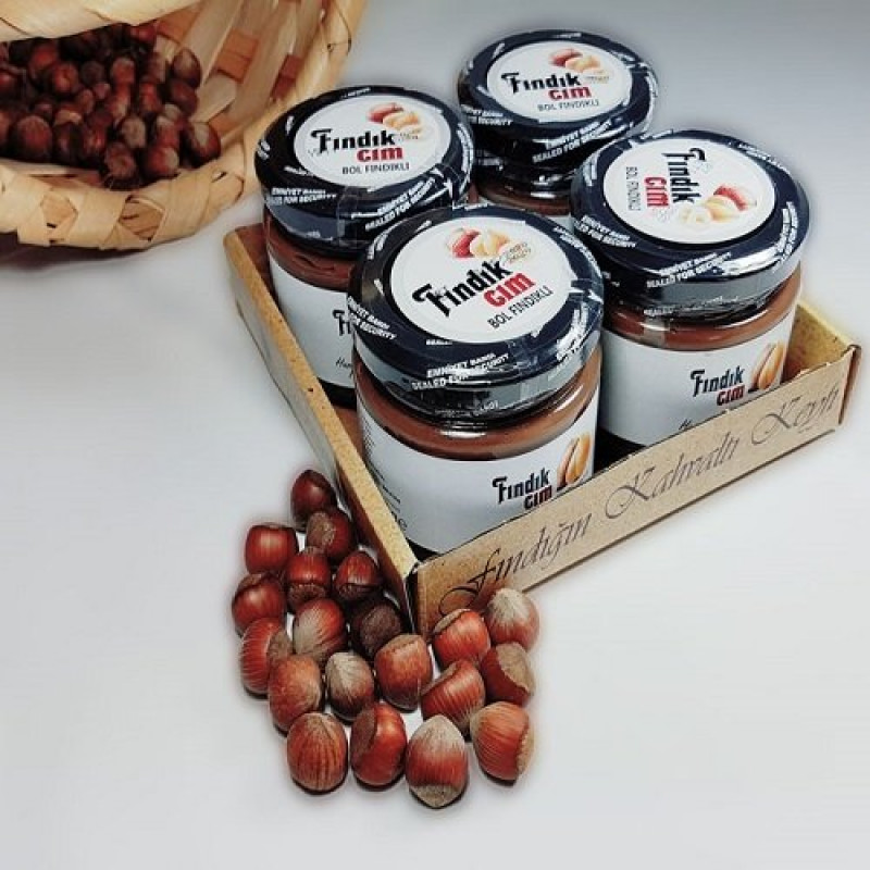 Fındıkcım Kakaolu Fındık Ezmesi 300gr 4'Lü Paket